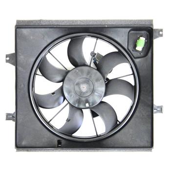 2010 Kia Soul Dual Radiator and Condenser Fan Assembly Agility Auto Parts 6010108 image 2 of 2
