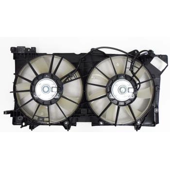 2012 Subaru Legacy Dual Radiator and Condenser Fan Assembly