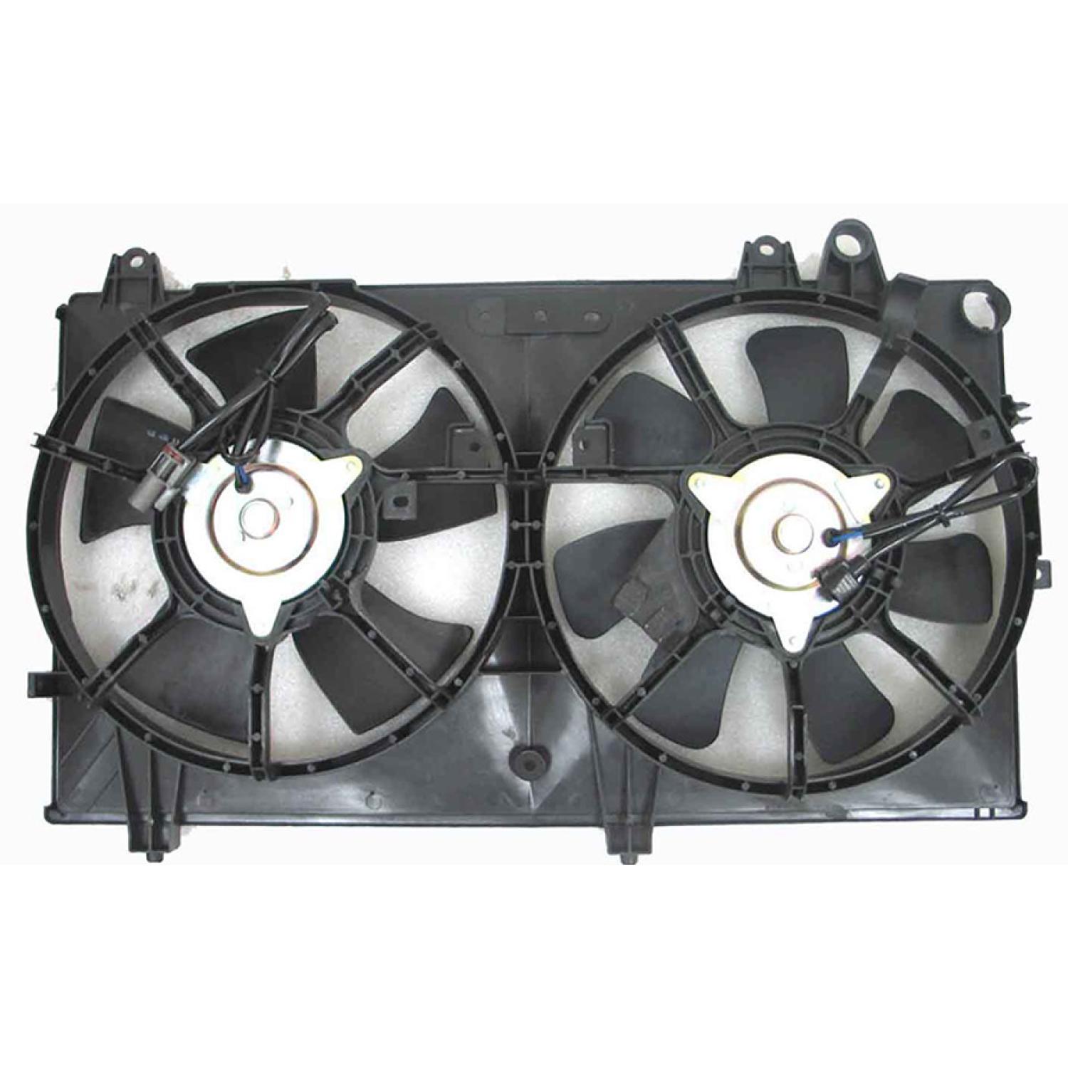 Agility Auto Parts 6010124 - Dual Radiator and Condenser Fan Assembly Agility Auto Parts 6010124 Dual Radiator and Condenser Fan Assembly product image 1 of 2