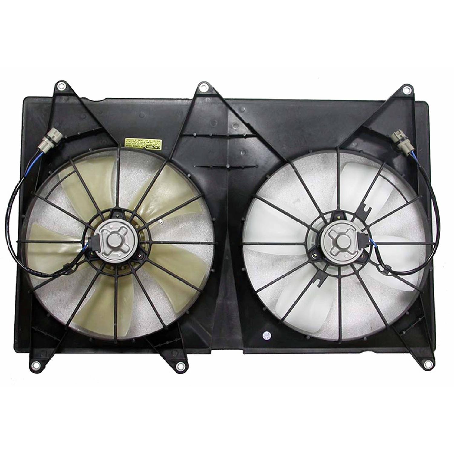 Agility Auto Parts 6010125 - Dual Radiator and Condenser Fan Assembly Agility Auto Parts 6010125 Dual Radiator and Condenser Fan Assembly product image 1 of 2