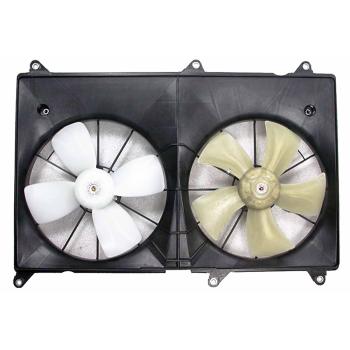 2003 Toyota Highlander Dual Radiator and Condenser Fan Assembly Agility Auto Parts 6010125 image 2 of 2