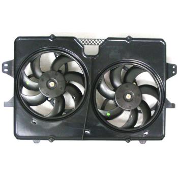 2011 Mazda Tribute Dual Radiator and Condenser Fan Assembly Agility Auto Parts 6010135 image 2 of 2
