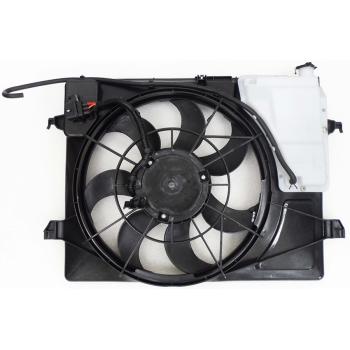 2010 Kia Forte Koup Dual Radiator and Condenser Fan Assembly Agility Auto Parts 6010142 image 1 of 2