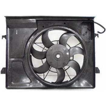 2010 Kia Forte Koup Dual Radiator and Condenser Fan Assembly Agility Auto Parts 6010142 image 2 of 2