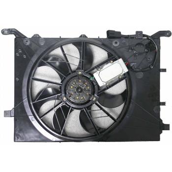 1999 Volvo S80 Dual Radiator and Condenser Fan Assembly