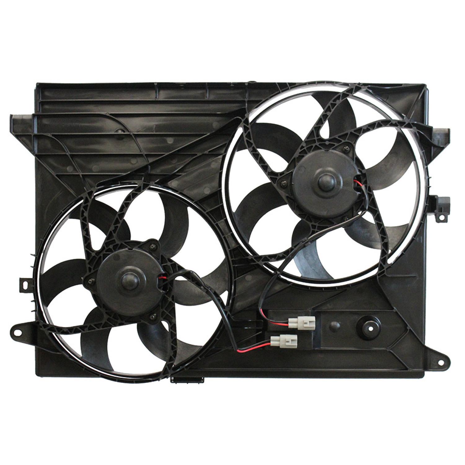 Agility Auto Parts 6010182 Dual Radiator and Condenser Fan Assembly product image 1 of 2