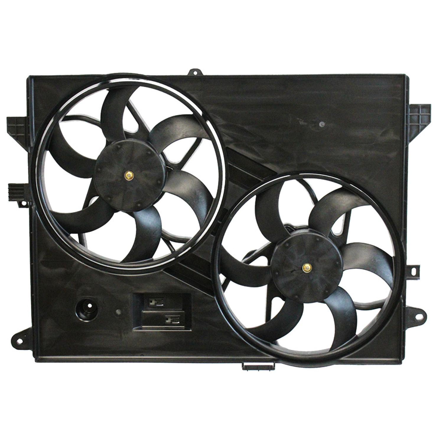 Agility Auto Parts 6010182 Dual Radiator and Condenser Fan Assembly product image 2 of 2