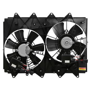2015 Mazda CX-9 Dual Radiator and Condenser Fan Assembly