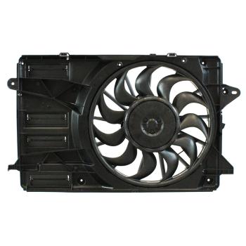 2016 Chevrolet Malibu Dual Radiator and Condenser Fan Assembly Agility Auto Parts 6010333 image 2 of 2