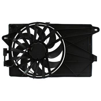 2017 Fiat 500 Engine Cooling Fan Assembly Agility Auto Parts 6010361 image 1 of 2