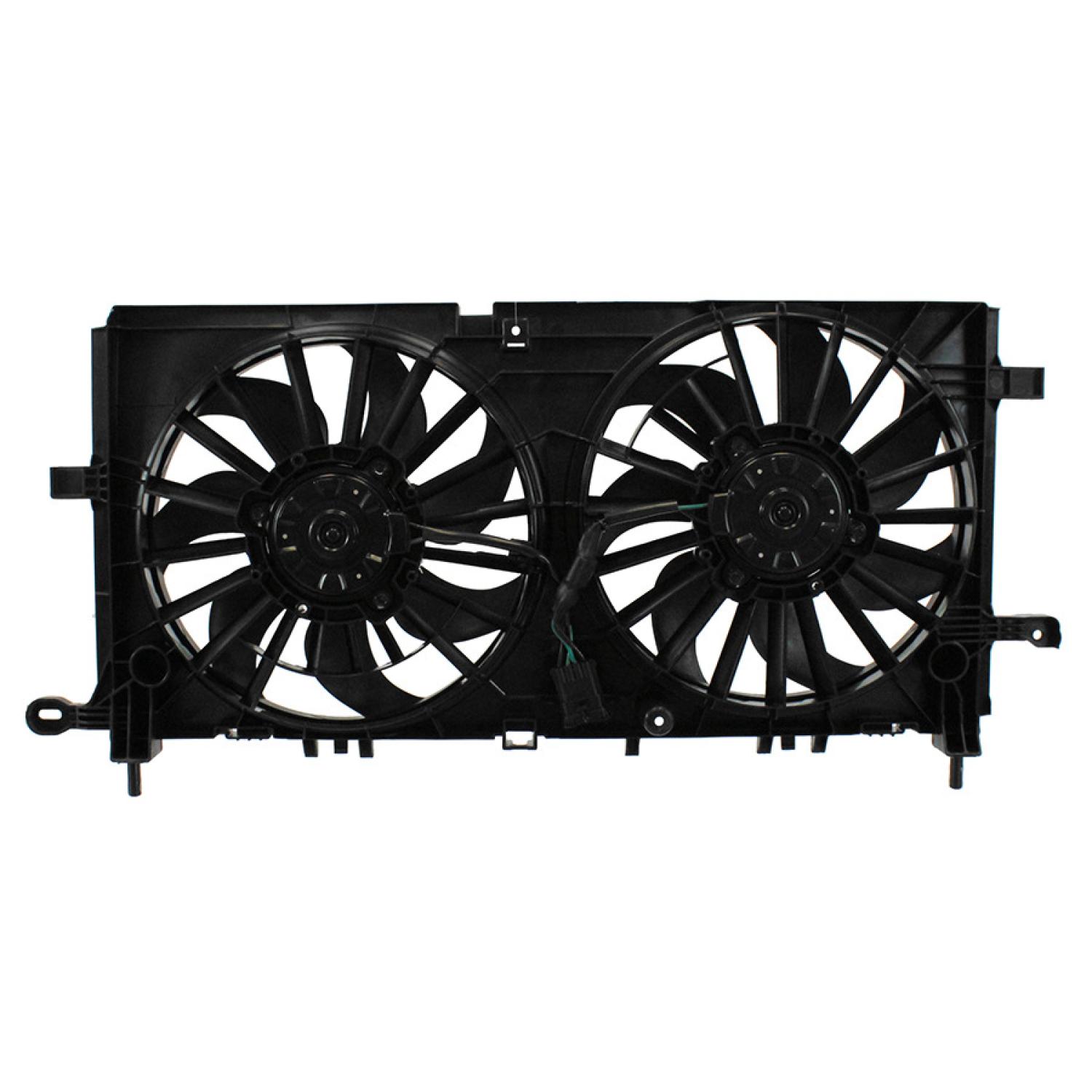 Agility Auto Parts 6010367 - Dual Radiator and Condenser Fan Assembly Agility Auto Parts 6010367 Dual Radiator and Condenser Fan Assembly product image 1 of 2