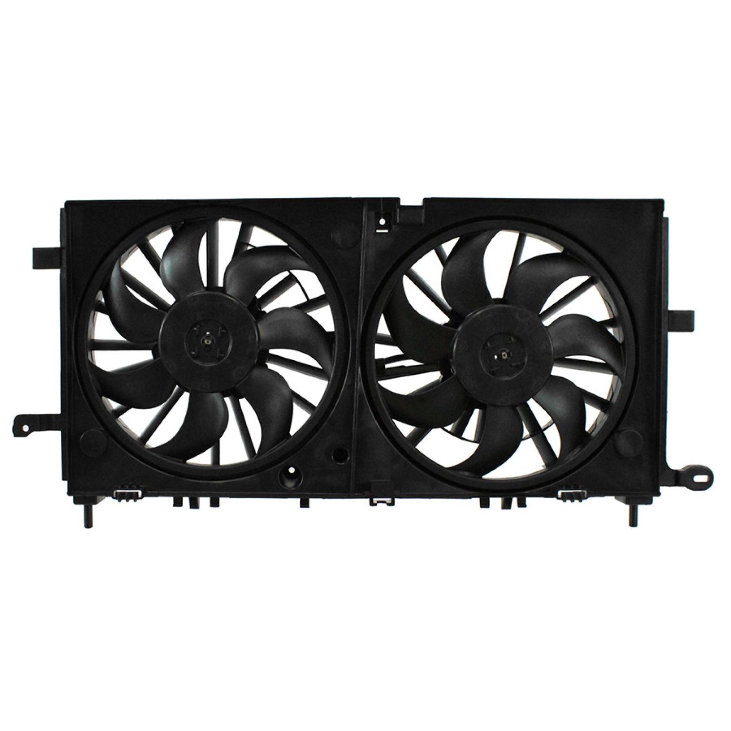 Agility Auto Parts 6010367 - Dual Radiator and Condenser Fan Assembly Agility Auto Parts 6010367 Dual Radiator and Condenser Fan Assembly product image 2 of 2