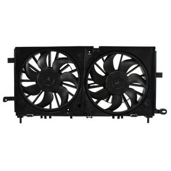 2006 Buick Terraza Dual Radiator and Condenser Fan Assembly Agility Auto Parts 6010367 image 2 of 2