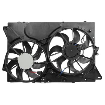 2011 Ford Flex Dual Radiator and Condenser Fan Assembly