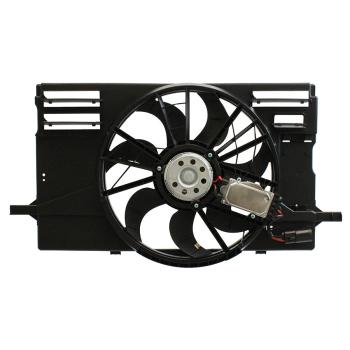 2013 Volvo C30 Dual Radiator and Condenser Fan Assembly