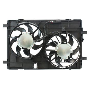 2010 Mazda 6 Dual Radiator and Condenser Fan Assembly Agility Auto Parts 6010376 image 1 of 2