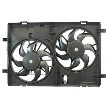 2010 Mazda 6 Dual Radiator and Condenser Fan Assembly Agility Auto Parts 6010376 image 2 of 2