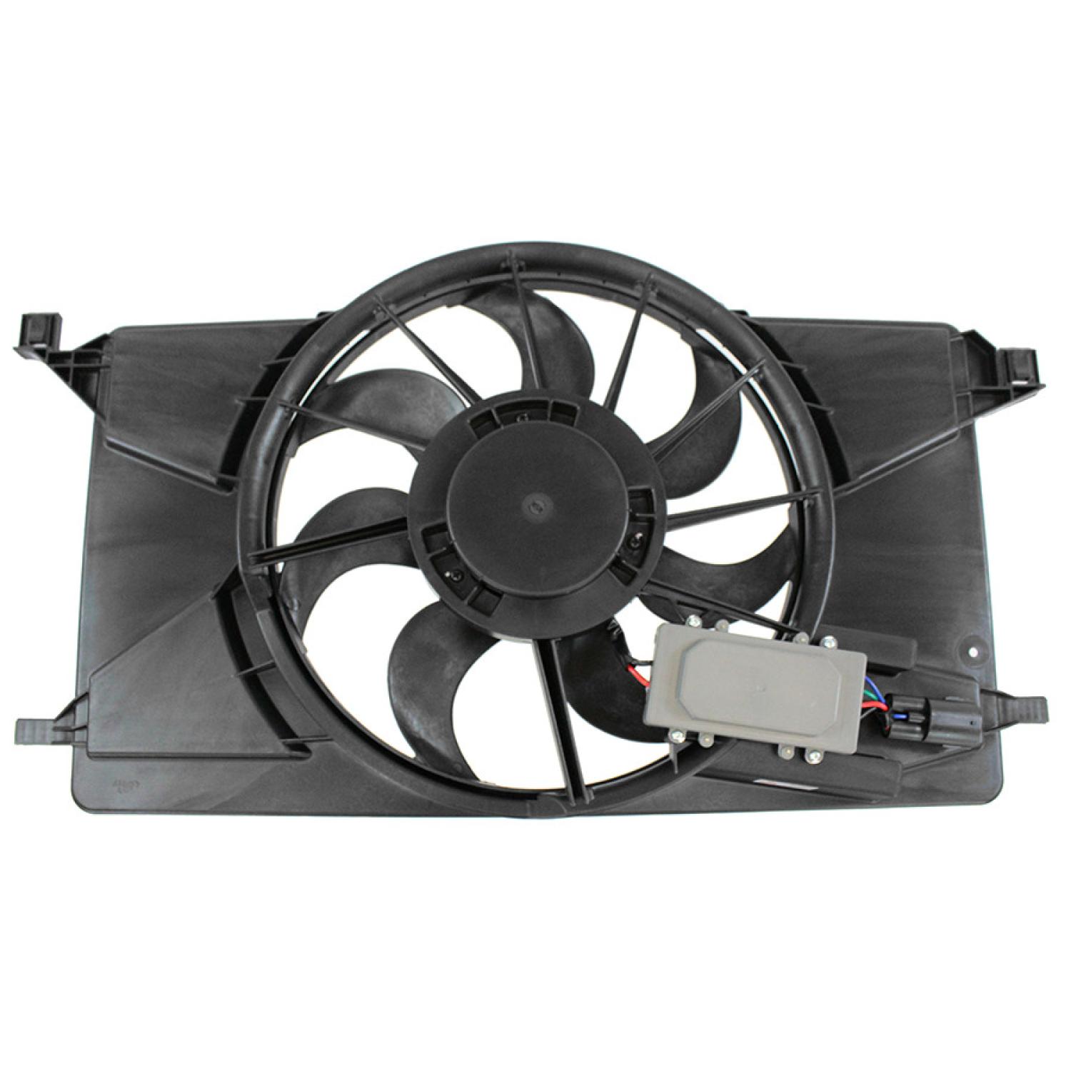 Agility Auto Parts 6010377 - Dual Radiator and Condenser Fan Assembly Agility Auto Parts 6010377 Dual Radiator and Condenser Fan Assembly product image 2 of 2