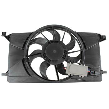 2015 Ford Focus Dual Radiator and Condenser Fan Assembly Agility Auto Parts 6010377 image 2 of 2