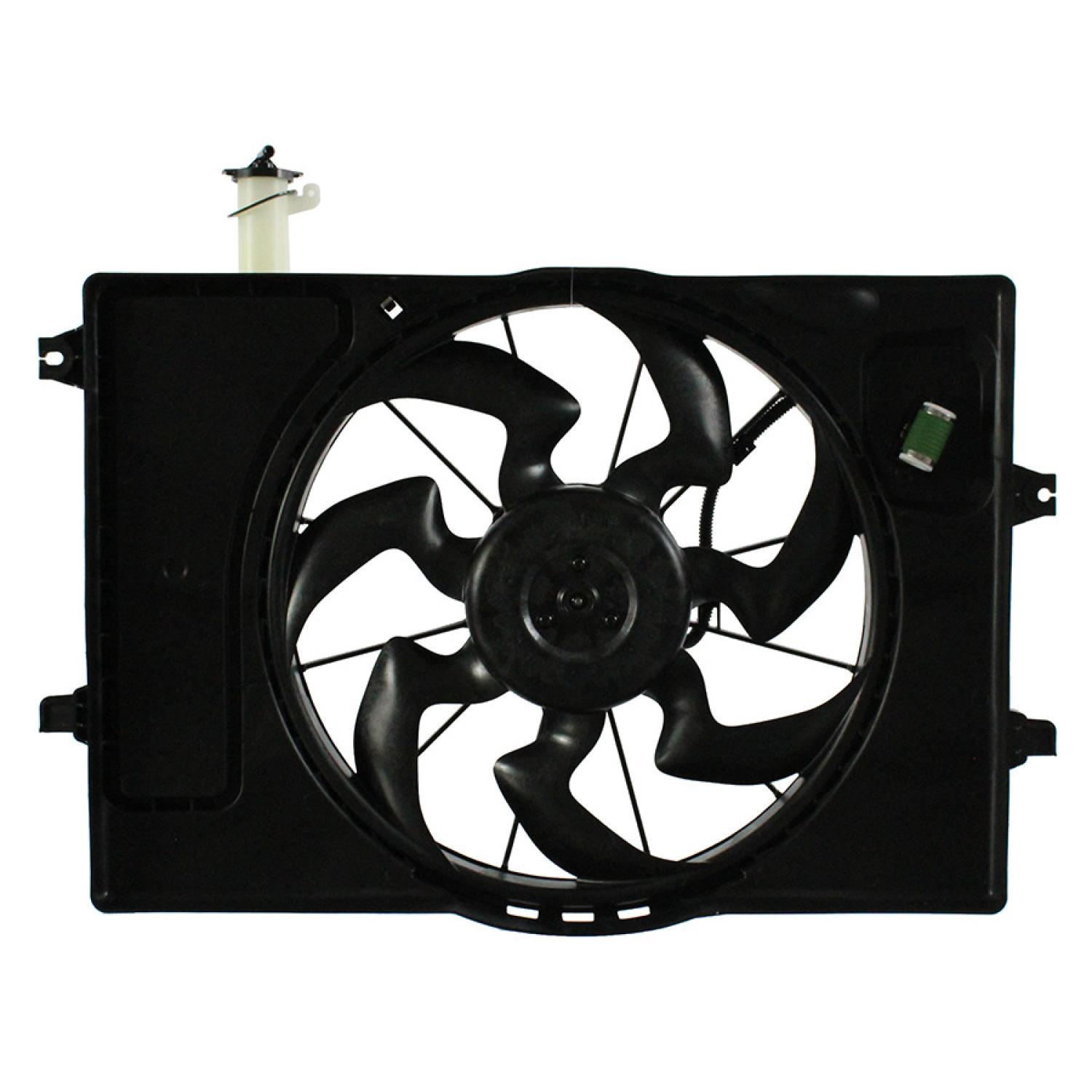 Agility Auto Parts 6010387 - Dual Radiator and Condenser Fan Assembly Agility Auto Parts 6010387 Dual Radiator and Condenser Fan Assembly product image 2 of 2