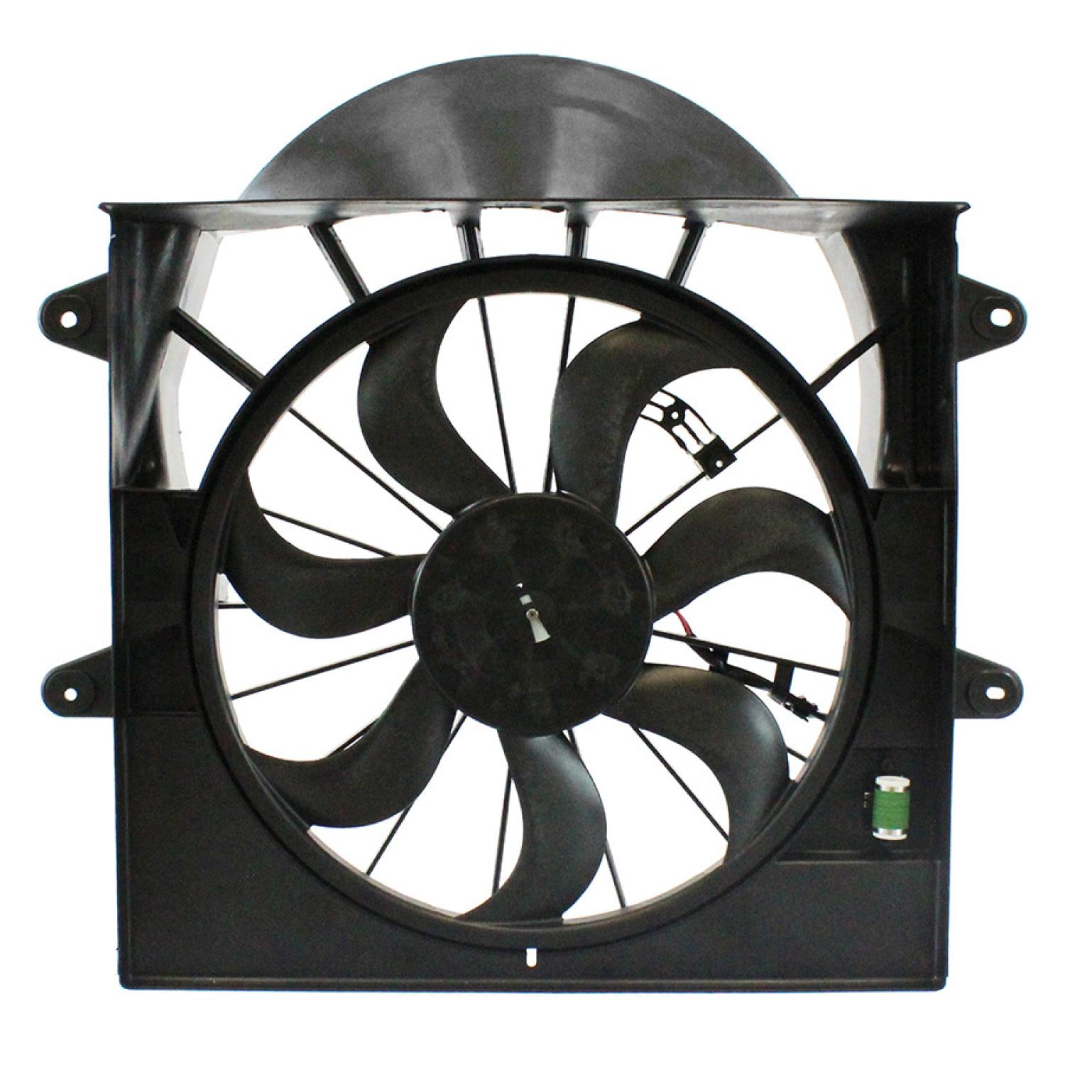 Agility Auto Parts 6010391 - Dual Radiator and Condenser Fan Assembly Agility Auto Parts 6010391 Dual Radiator and Condenser Fan Assembly product image 2 of 2