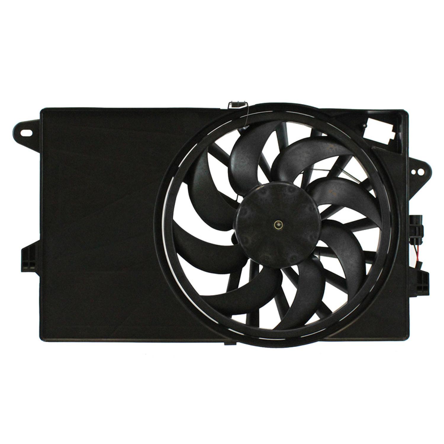 Agility Auto Parts 6010396 - Dual Radiator and Condenser Fan Assembly Agility Auto Parts 6010396 Dual Radiator and Condenser Fan Assembly product image 2 of 2