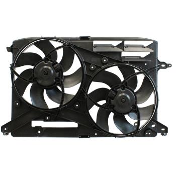2013 Ford Fusion Dual Radiator and Condenser Fan Assembly