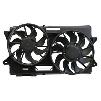 2016 Ford Mustang Dual Radiator and Condenser Fan Assembly Agility Auto Parts 6010414 image 1 of 1