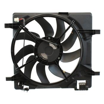 2015 Chevrolet Spark Dual Radiator and Condenser Fan Assembly Agility Auto Parts 6010415 image 1 of 2