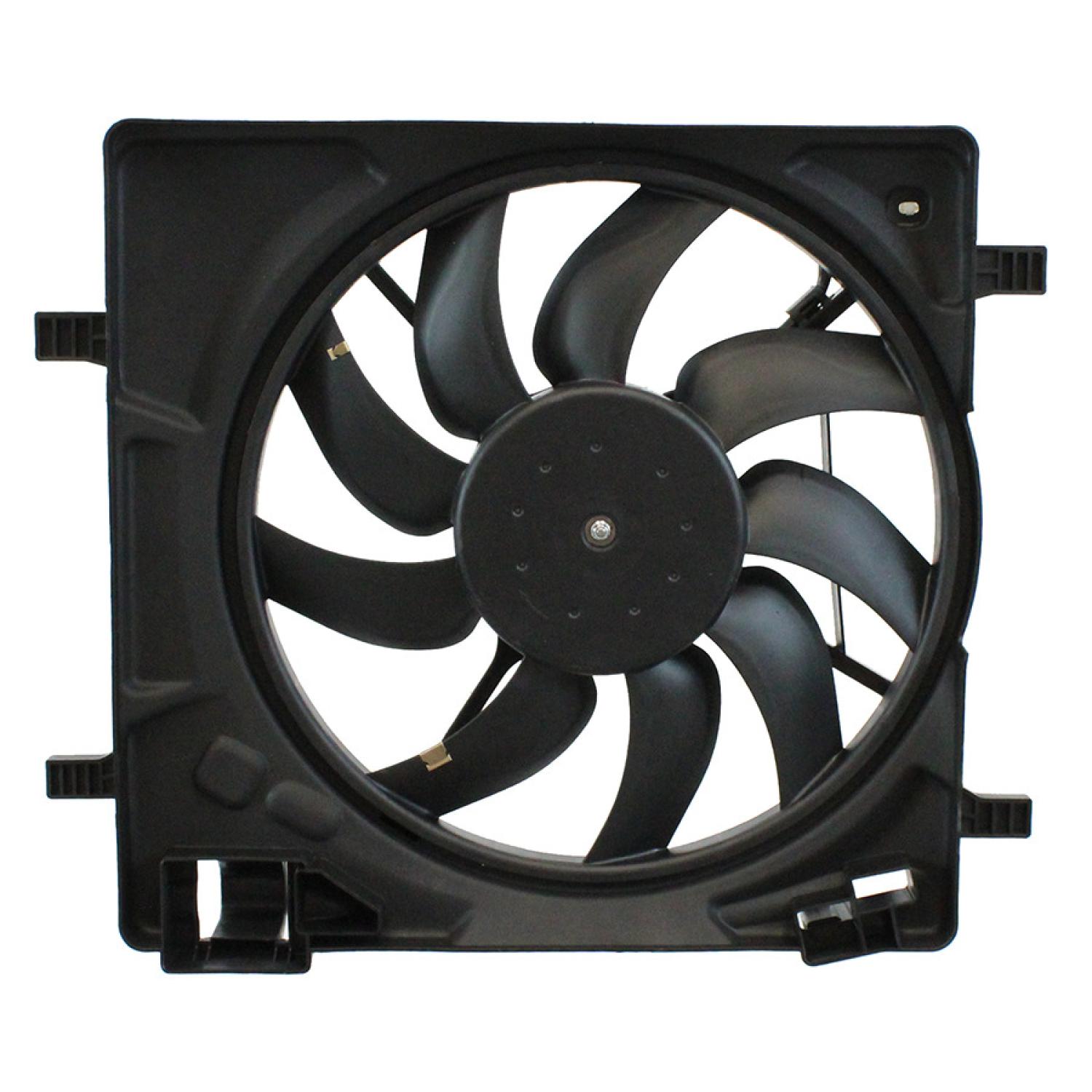 Agility Auto Parts 6010415 - Dual Radiator and Condenser Fan Assembly Agility Auto Parts 6010415 Dual Radiator and Condenser Fan Assembly product image 2 of 2