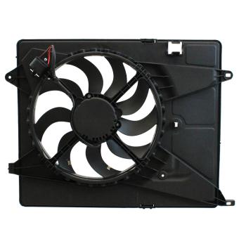 2015 Chevrolet Trax Dual Radiator and Condenser Fan Assembly