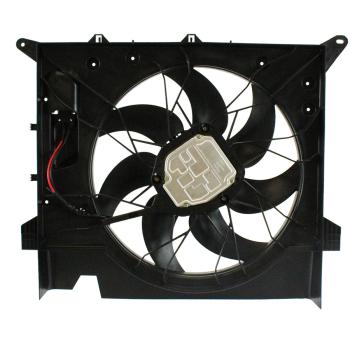 2011 Volvo XC90 Dual Radiator and Condenser Fan Assembly Agility Auto Parts 6010435 image 1 of 2