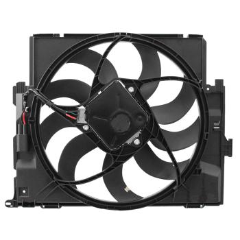 2016 BMW 428i Dual Radiator and Condenser Fan Assembly