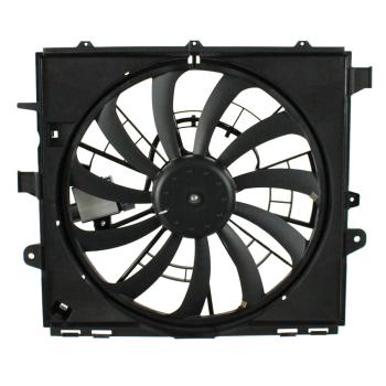 2015 Cadillac ATS Dual Radiator and Condenser Fan Assembly Agility Auto Parts 6010440 image 2 of 2