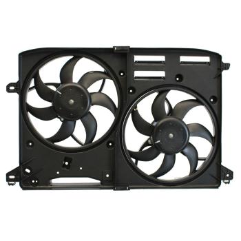 2015 Ford Fusion Dual Radiator and Condenser Fan Assembly Agility Auto Parts 6010444 image 2 of 2