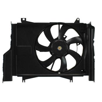 2014 Mitsubishi Mirage Dual Radiator and Condenser Fan Assembly Agility Auto Parts 6010450 image 2 of 2