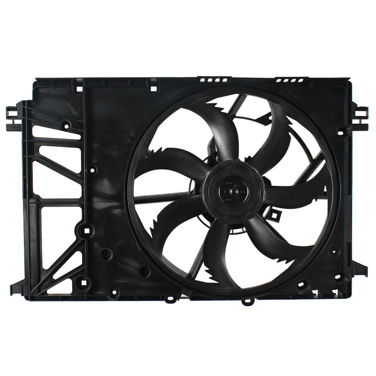 Agility Auto Parts 6010458 - Dual Radiator and Condenser Fan Assembly Agility Auto Parts 6010458 Dual Radiator and Condenser Fan Assembly product image 2 of 2