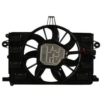 2014 Chevrolet Corvette Dual Radiator and Condenser Fan Assembly