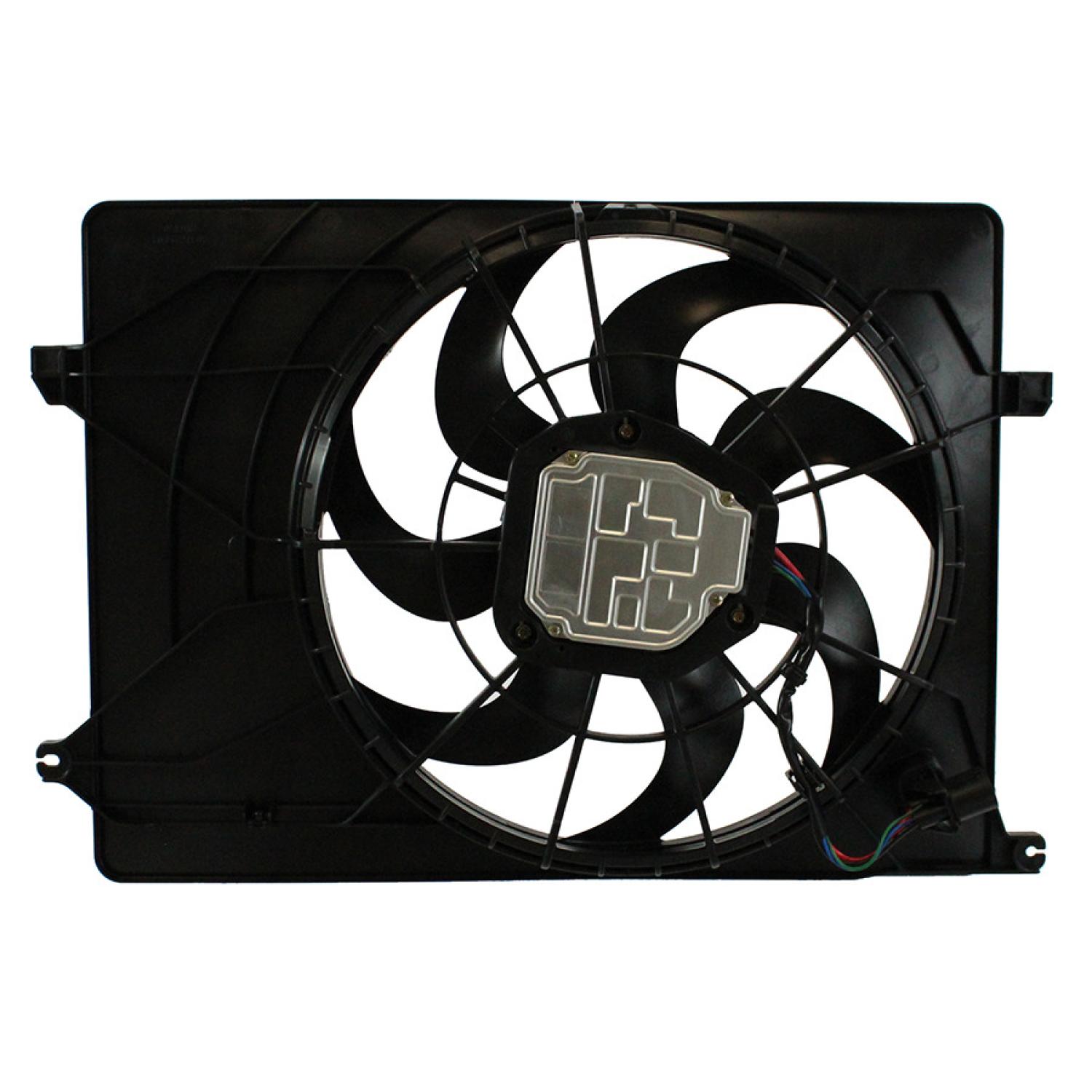 Agility Auto Parts 6010473 Dual Radiator and Condenser Fan Assembly product image 1 of 2