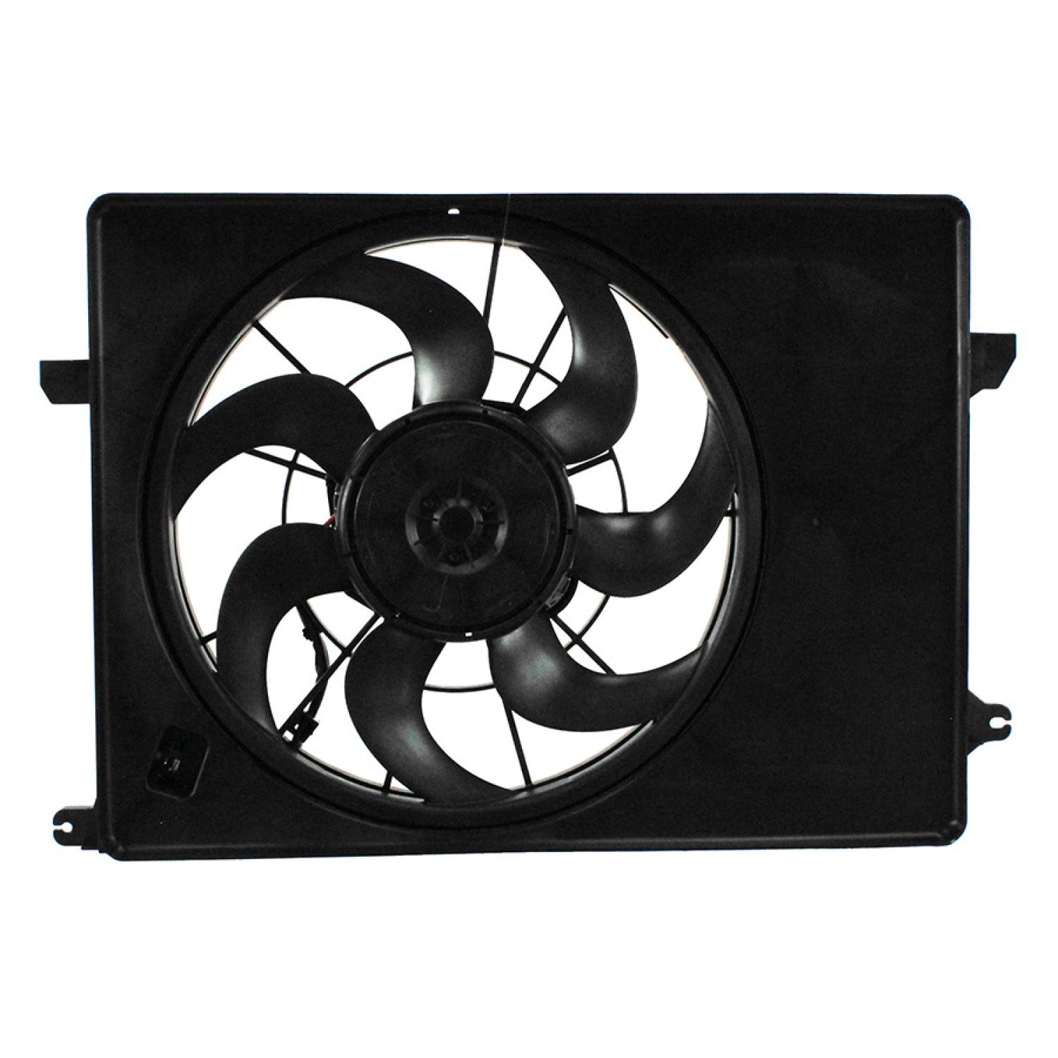 Agility Auto Parts 6010473 Dual Radiator and Condenser Fan Assembly product image 2 of 2