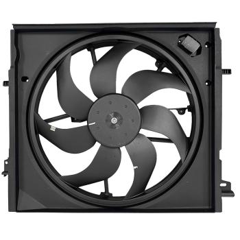 2022 Nissan Rogue Sport Dual Radiator and Condenser Fan Assembly Agility Auto Parts 6010479 image 2 of 2
