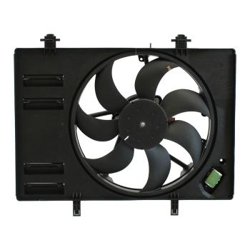 2019 Ford EcoSport Dual Radiator and Condenser Fan Assembly Agility Auto Parts 6010480 image 2 of 2