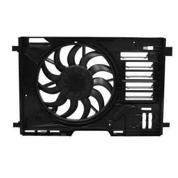 2022 Ford Transit Connect Dual Radiator and Condenser Fan Assembly Agility Auto Parts 6010488 image 2 of 2