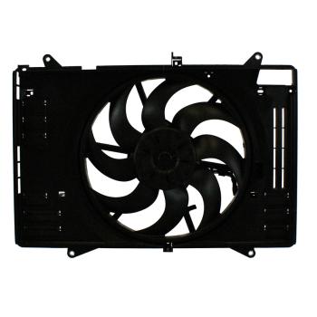 2017 Mazda CX-9 Dual Radiator and Condenser Fan Assembly Agility Auto Parts 6010493 image 2 of 2