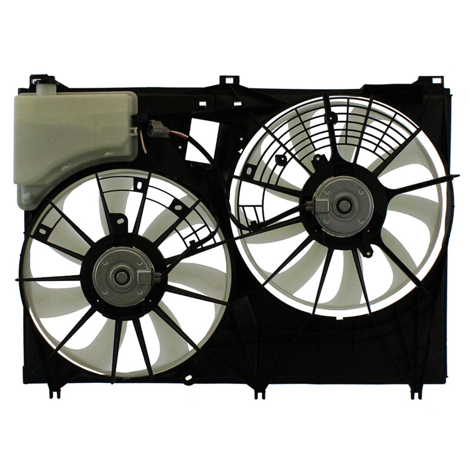 Agility Auto Parts 6010503 Dual Radiator and Condenser Fan Assembly product image 1 of 2