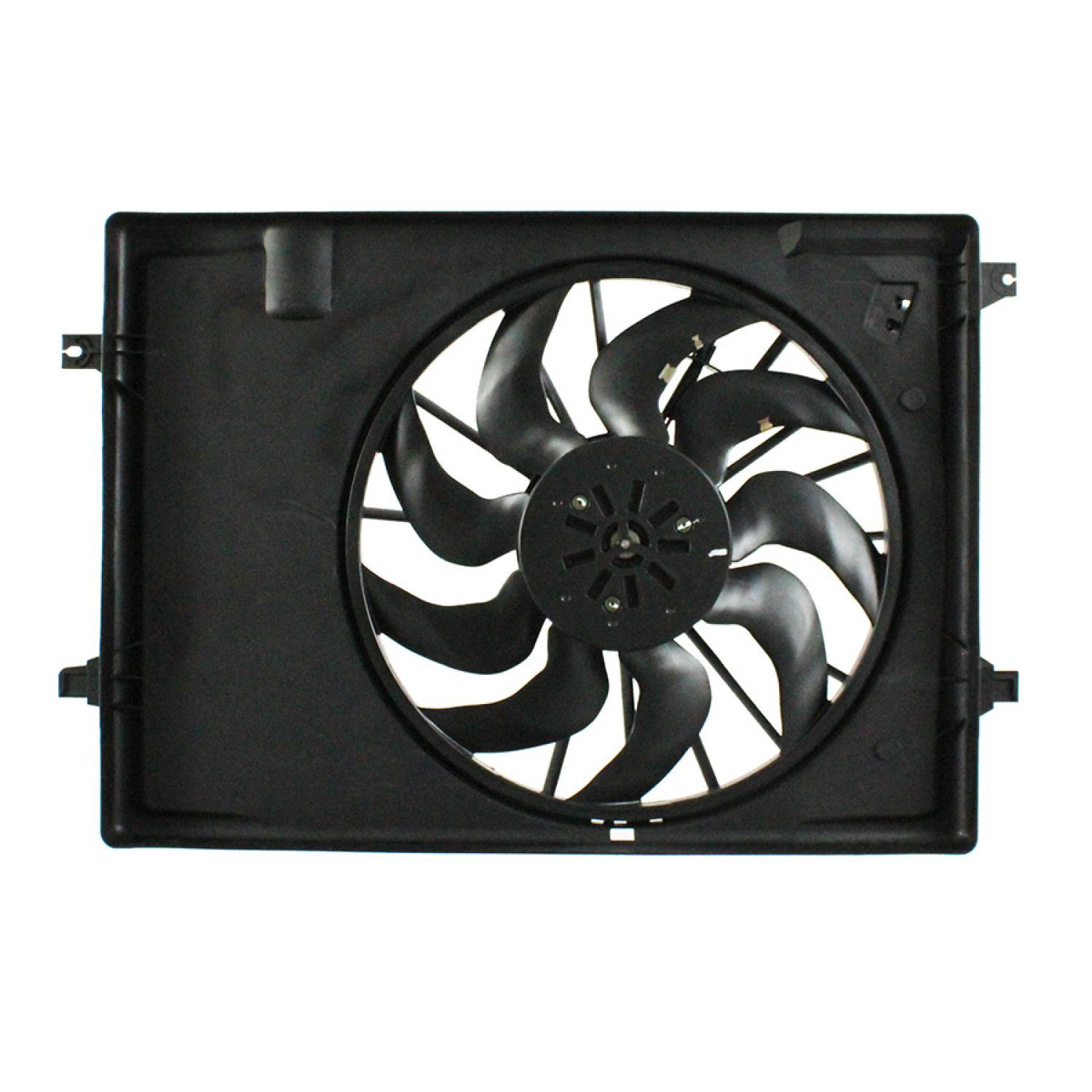 Agility Auto Parts 6010537 - Dual Radiator and Condenser Fan Assembly Agility Auto Parts 6010537 Dual Radiator and Condenser Fan Assembly product image 2 of 2