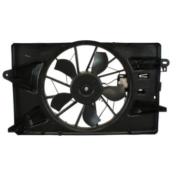 2015 Chrysler 200 Dual Radiator and Condenser Fan Assembly Agility Auto Parts 6010540 image 2 of 2