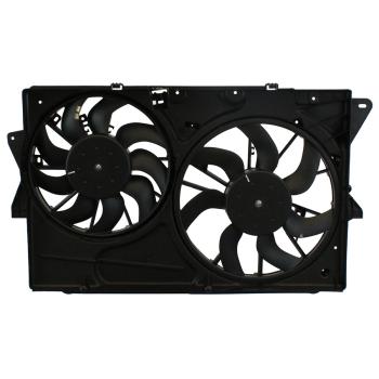 2015 Ford Taurus Dual Radiator and Condenser Fan Assembly Agility Auto Parts 6010554 image 2 of 2
