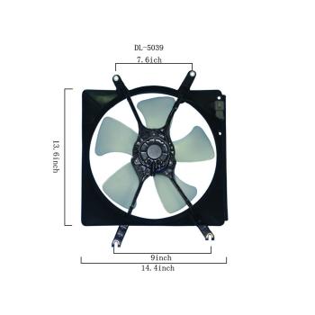 1999 Acura Integra Engine Cooling Fan Assembly Agility Auto Parts 6011103 image 1 of 2