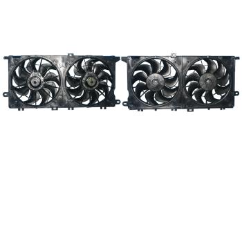 2000 Buick Park Avenue Dual Radiator and Condenser Fan Assembly Agility Auto Parts 6012105 image 2 of 2